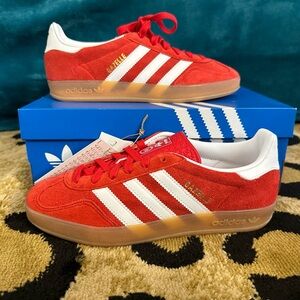 Adidas Gazelle : better Scarlet : gum - GOAT CERTIFIED